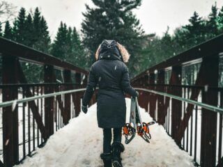 Rutas de raquetas de nieve en Rovaniemi
