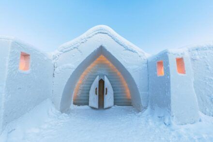 Visitar el hotel helado de Rovaniemi